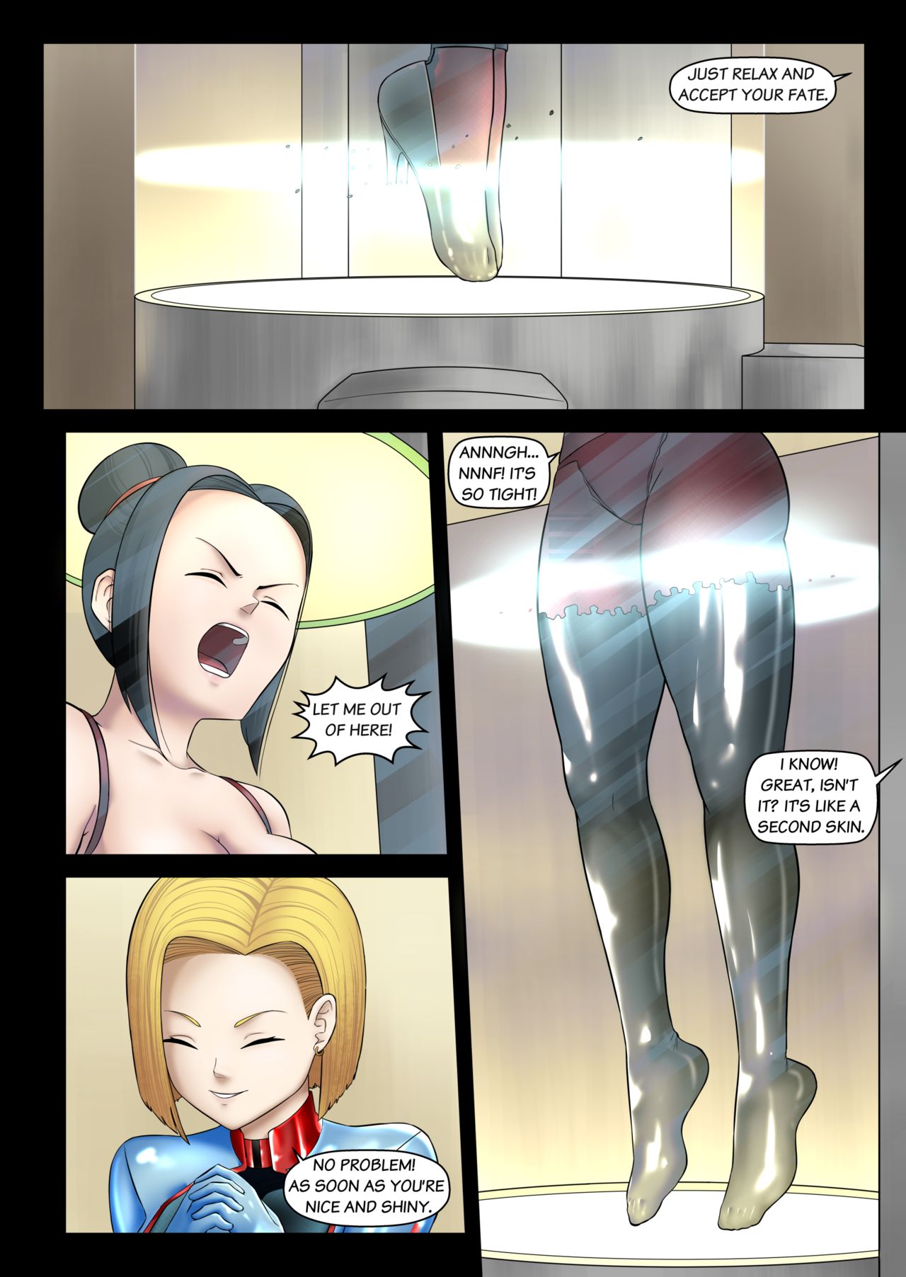 DBZ: Chi-Chi's Asylum Visit page 9 full