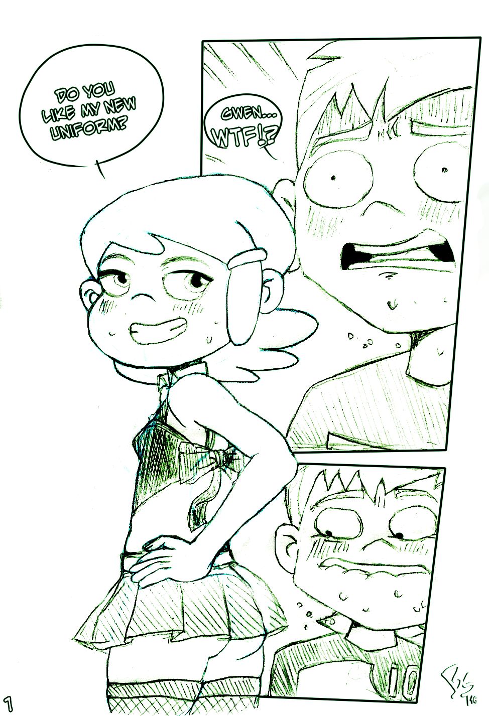 Parody - Ben 10 page 6 full