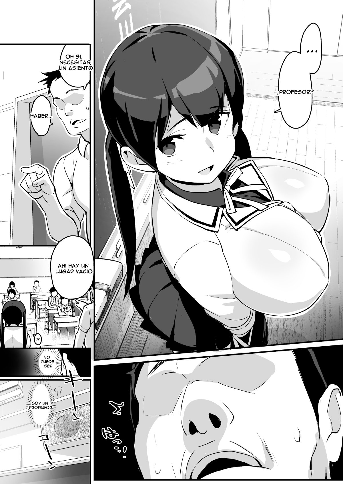 Muchimuchi Kyonyuu Tenkousei Kumokawa Suzuran page 8 full