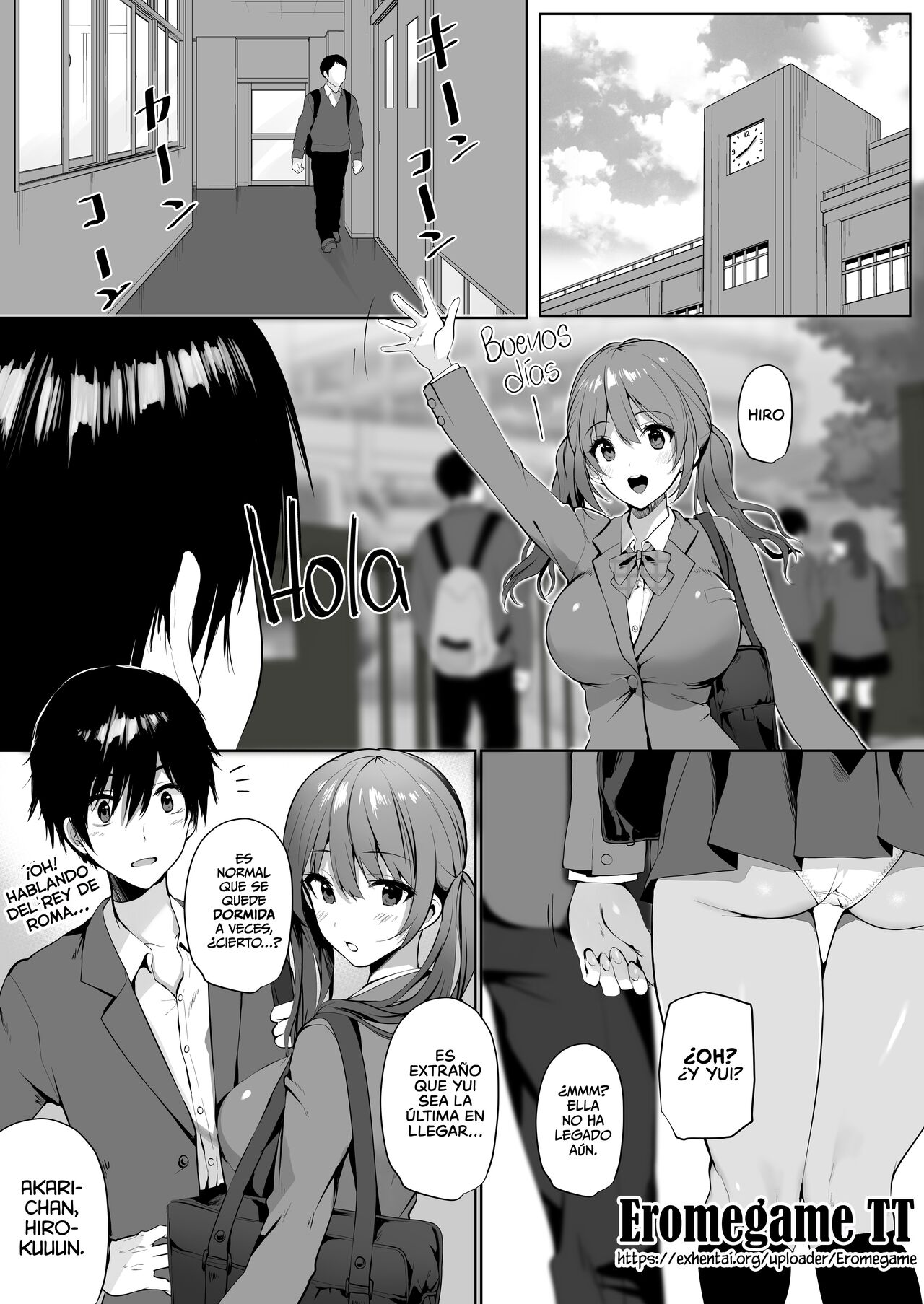 Imouto-kei Kyonyuu no Shinyuu ga Kanojo no Iru Ore o Yuuwaku Shite Kita | Mi Amiga con Enormes Tetas que Trato Como mi Hermana, me Sedujo a Pesar de que Tengo Novia page 4 full