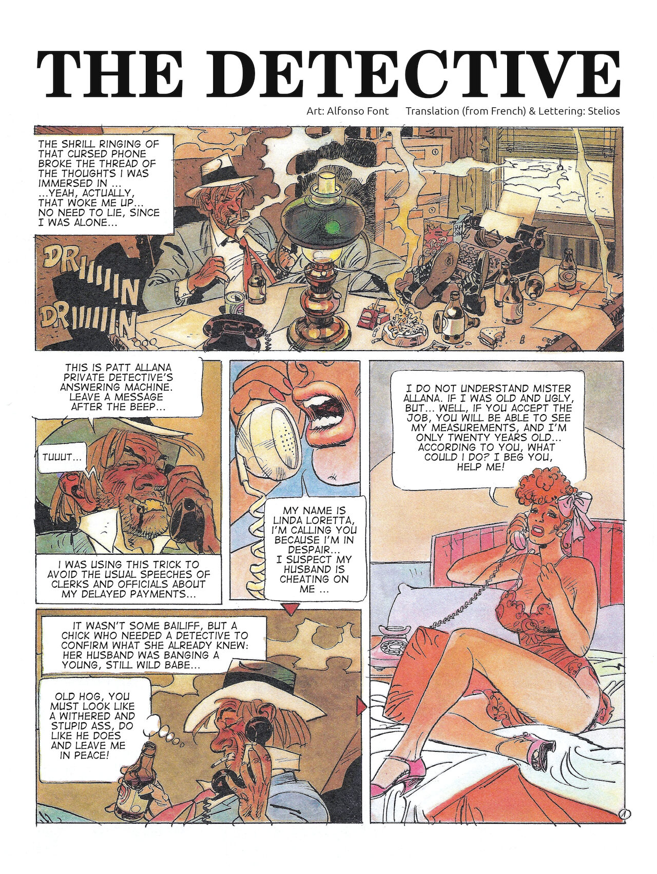 The Detective page 1 full