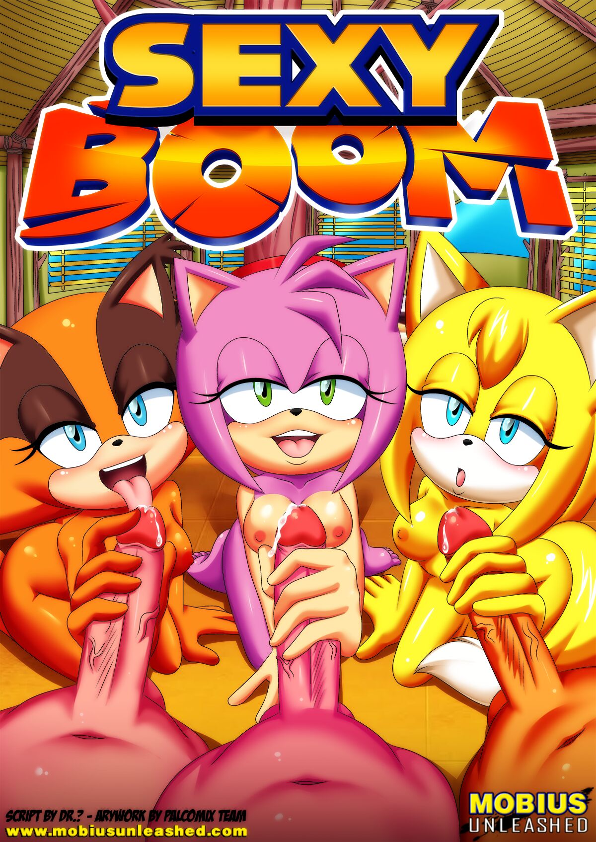 Mobius Unleashed: Sexy Boom page 1 full