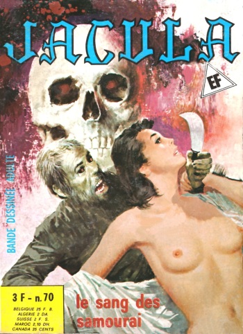 Elvifrance - Jacula - T070 - Le sang des samourai cover