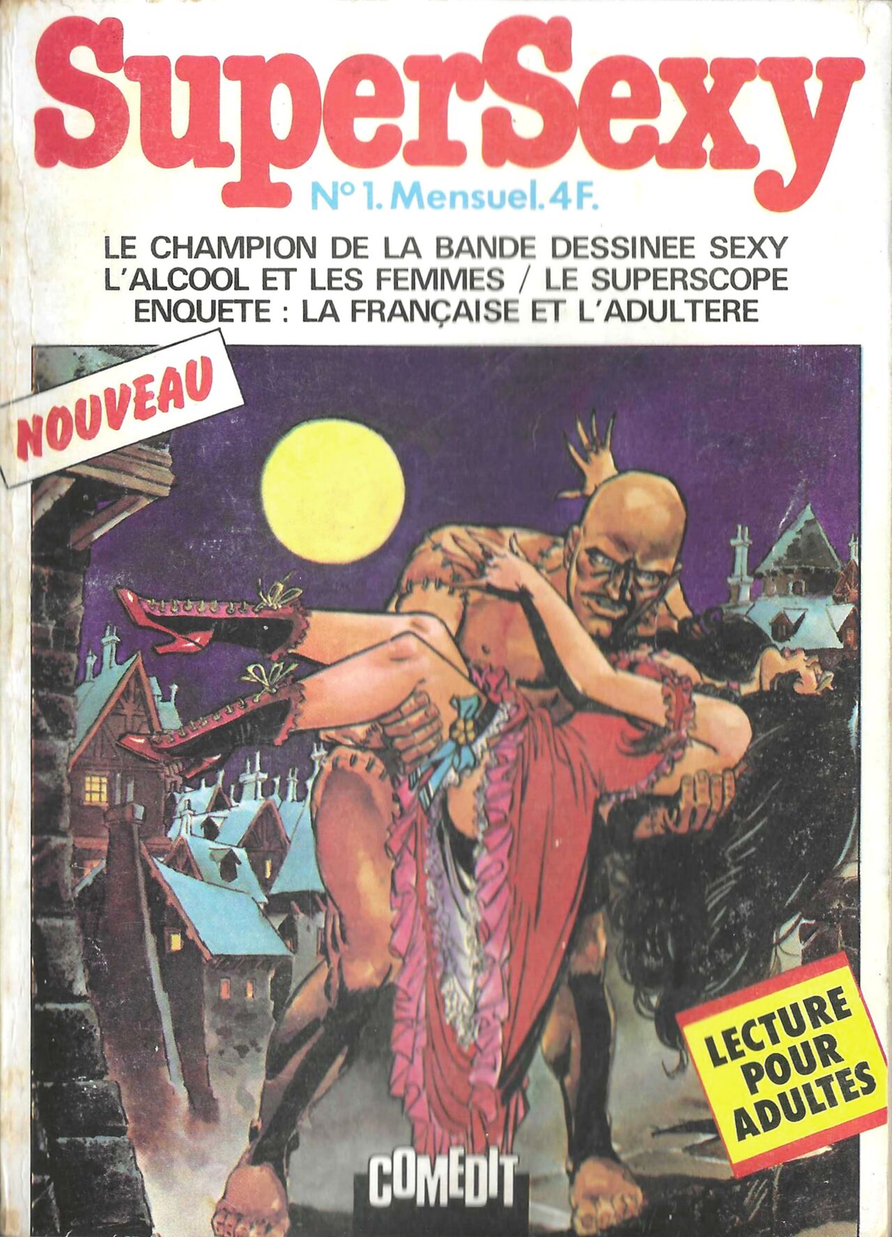 SuperSexy 1a - Franky Stone 1 - Le monstre du Dr Stone page 1 full
