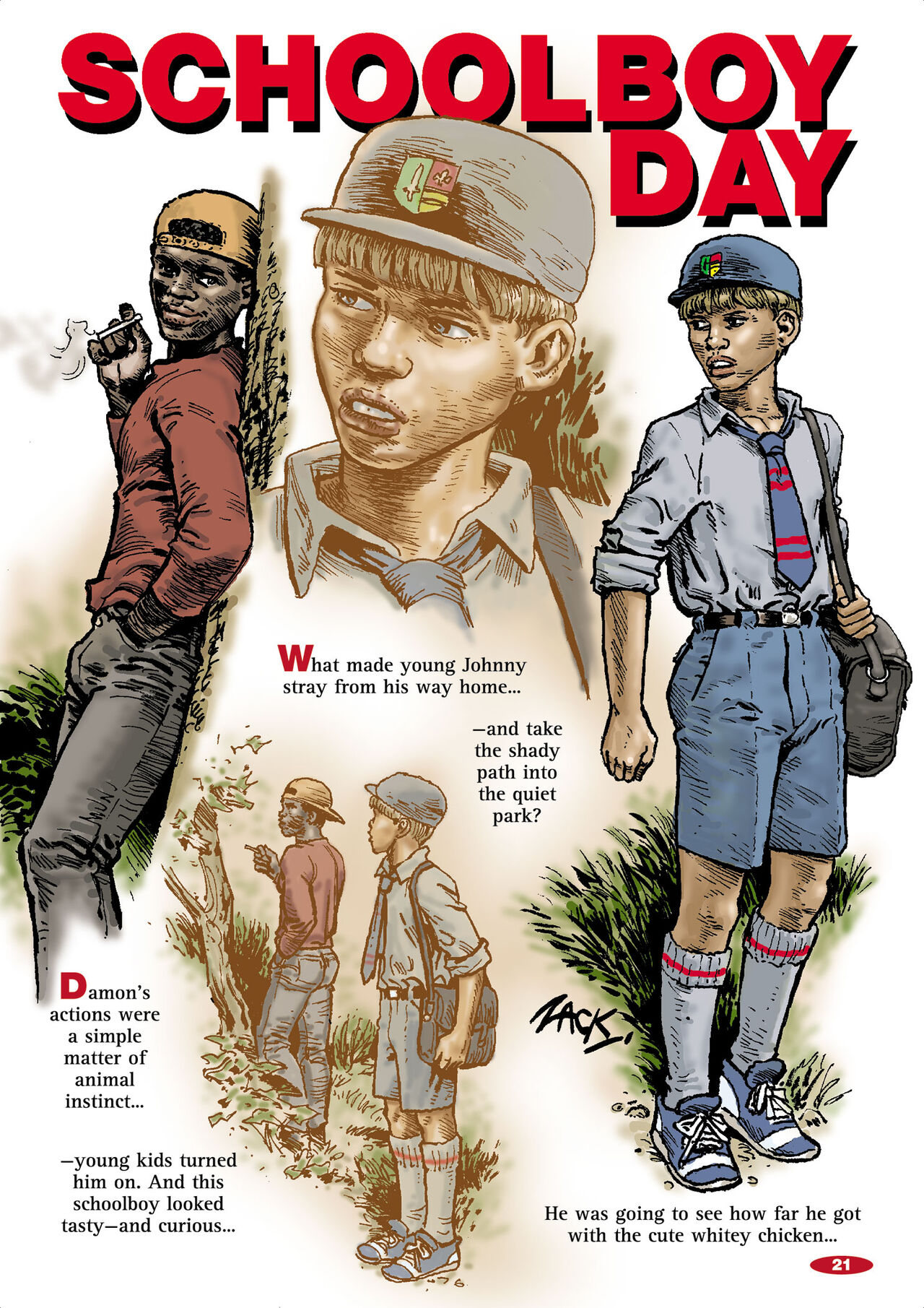 Schoolboy Day page 1 full