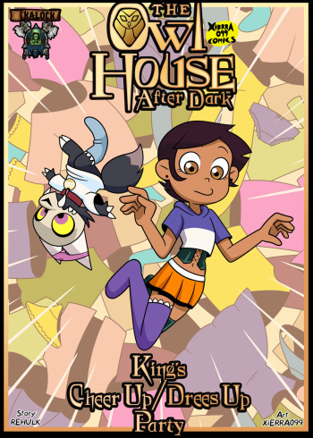 The Owl house - After Dark: King's Cheer up/Dress up party cover