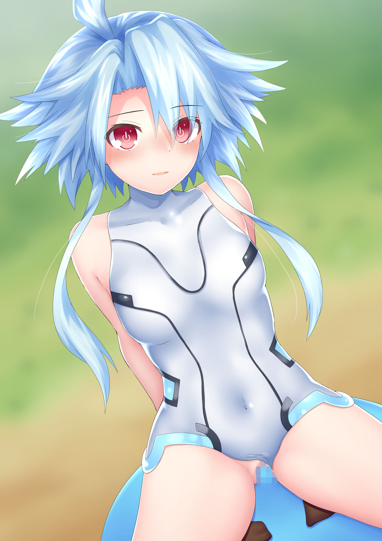 White Heart Sitting and Riding Dogoo page 9 full