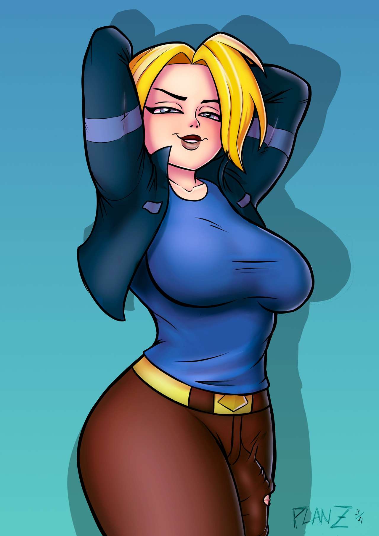 Super Girl page 5 full