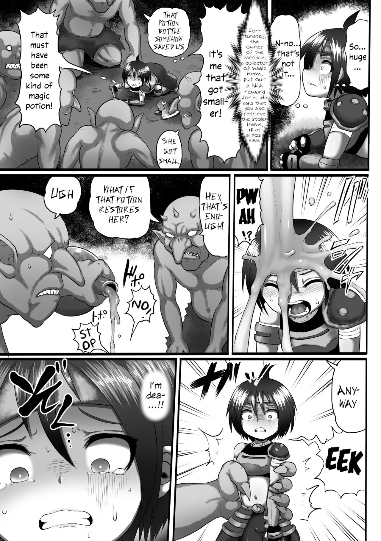 Senshi Ha Dekitate Shinsen Nama Onaho | This Fighter GIrl Is A Freshly Made, Living Cocksleeve page 5 full