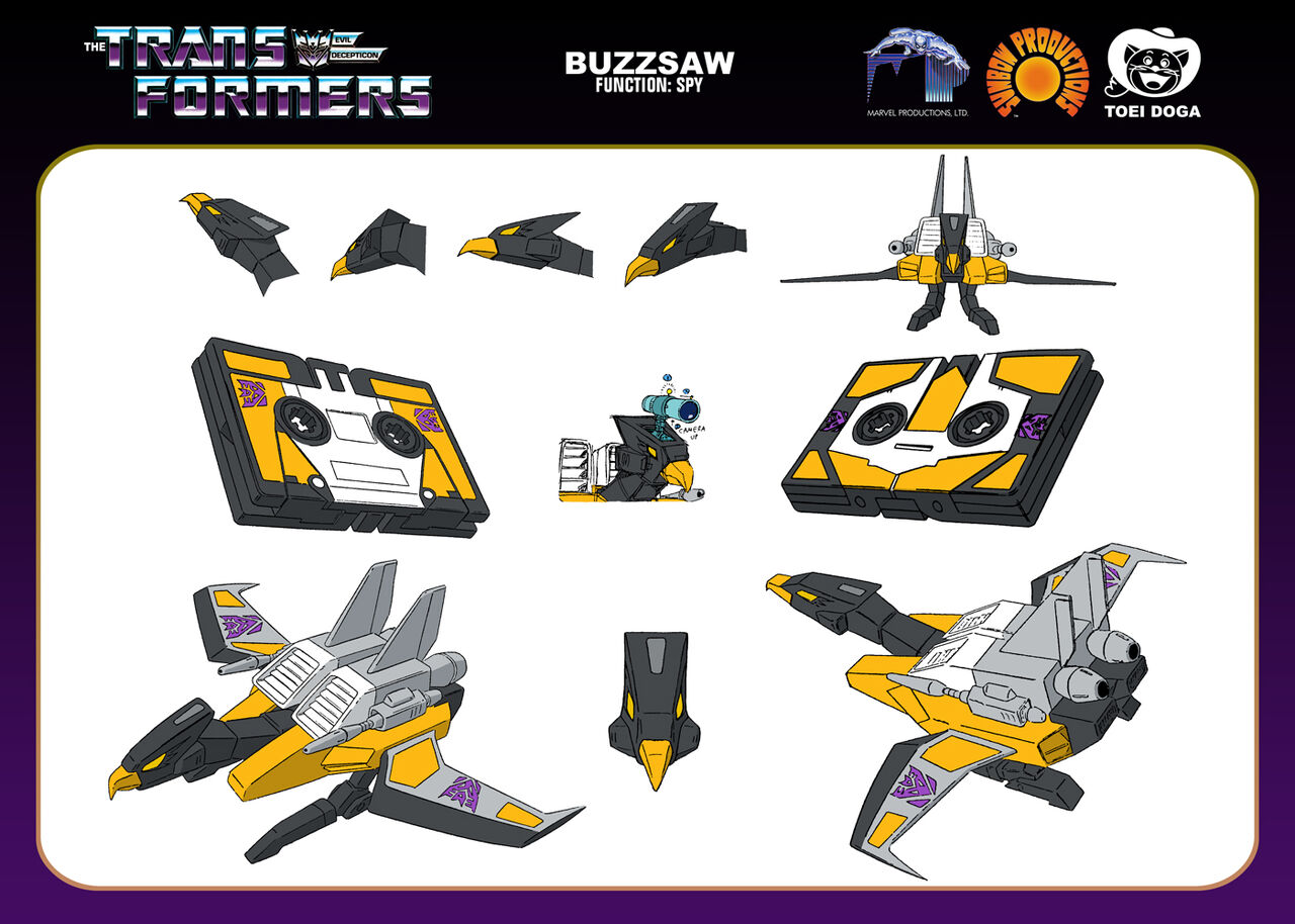 TRANSFORMERS  G1 Season 1 Decepticons page 3 full