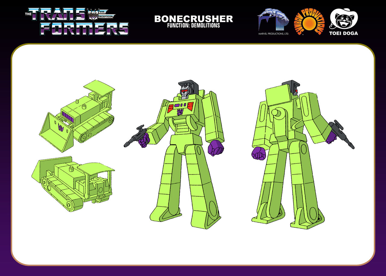 TRANSFORMERS  G1 Season 1 Decepticons page 4 full