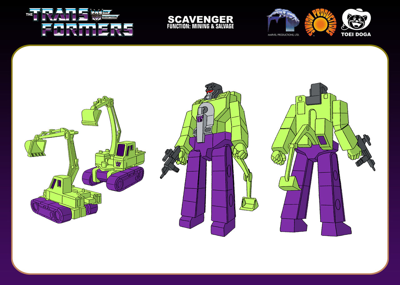 TRANSFORMERS  G1 Season 1 Decepticons page 7 full