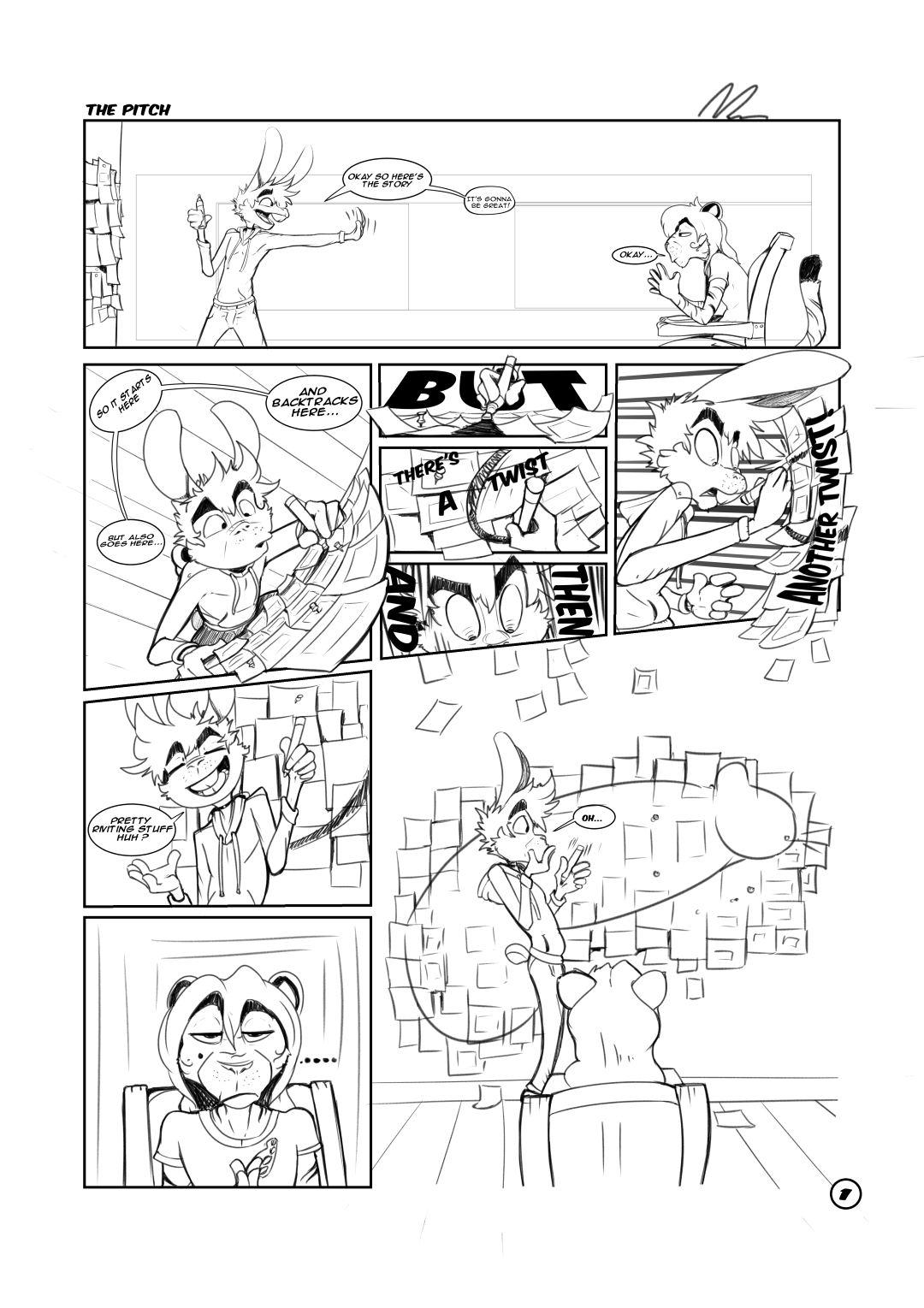 Spacebunz ongoing page 1 full