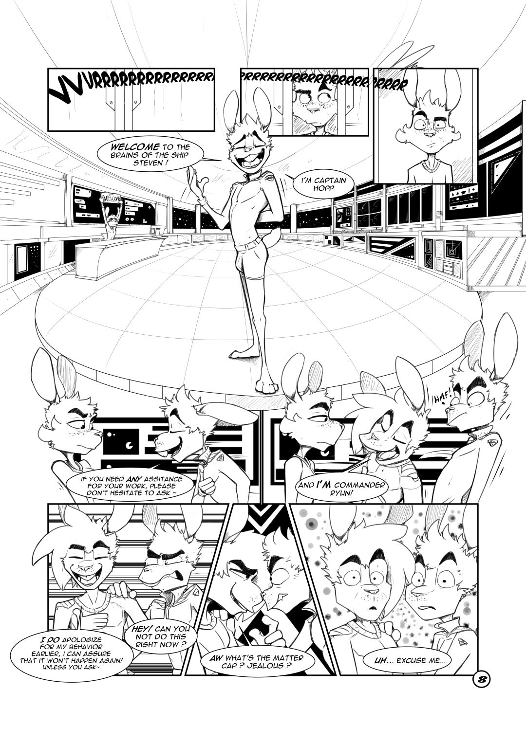 Spacebunz ongoing page 8 full