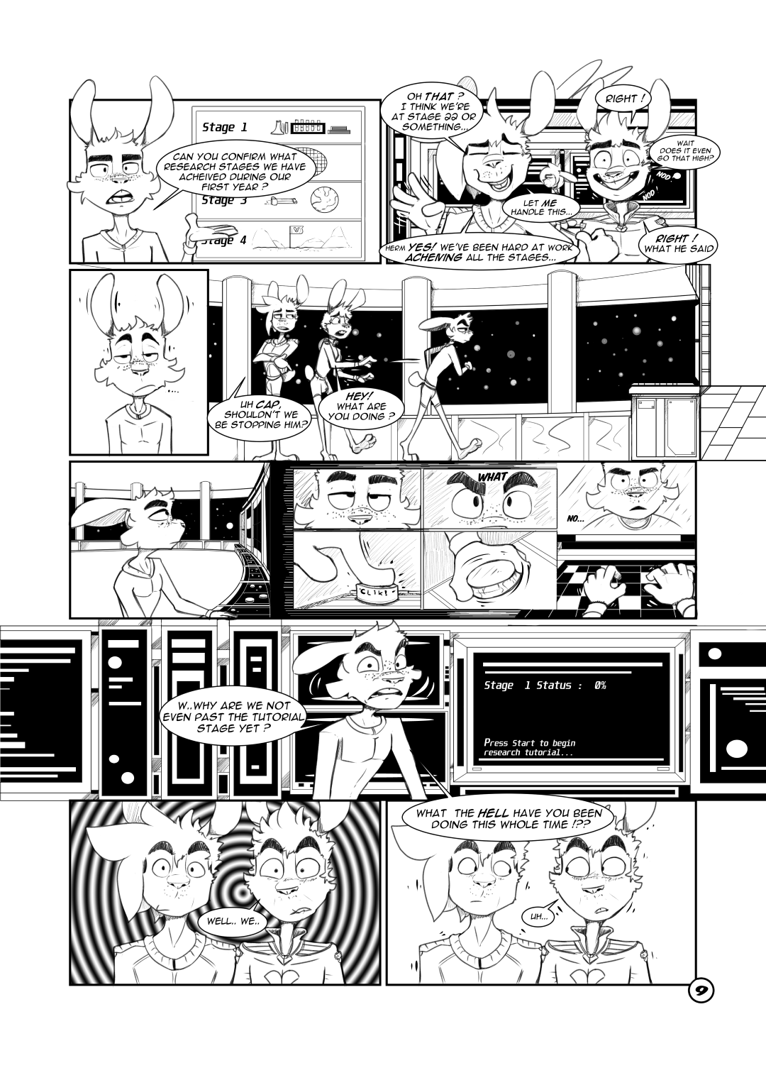 Spacebunz ongoing page 9 full