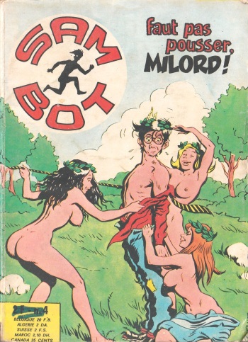 Sam Bot 004 - Faut pas pousser, Milord ! cover