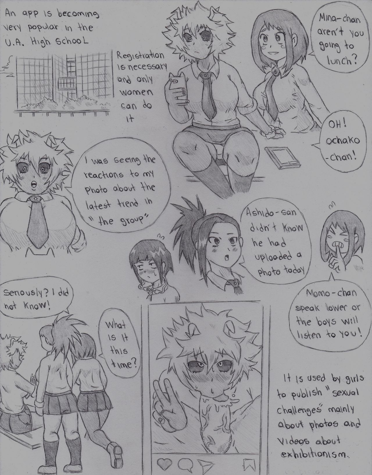 Boku no Bitch Academia page 1 full