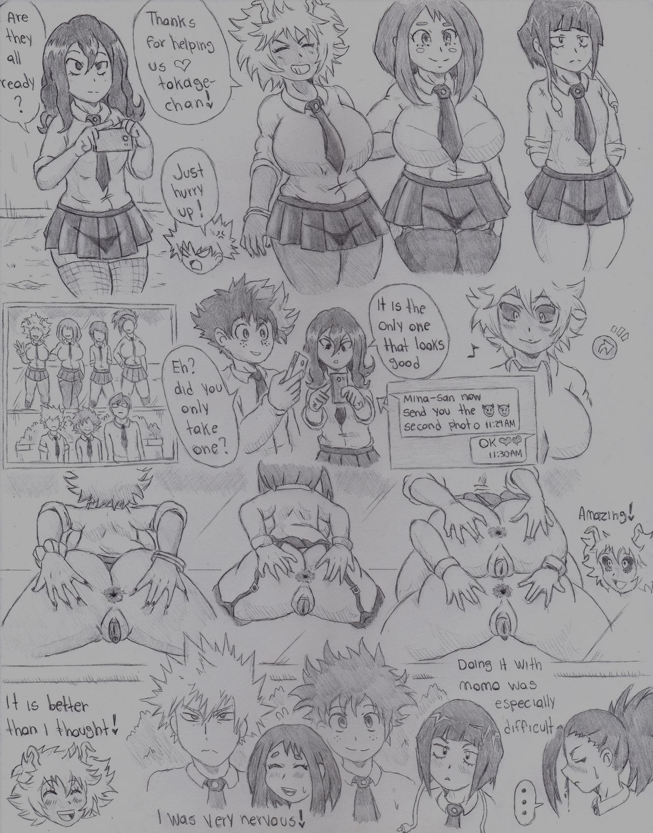 Boku no Bitch Academia page 7 full
