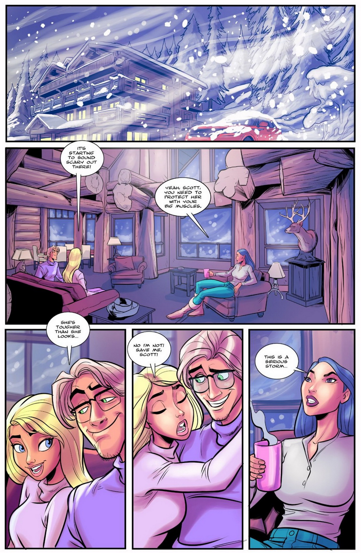 BotComics - Snowed in page 5 full