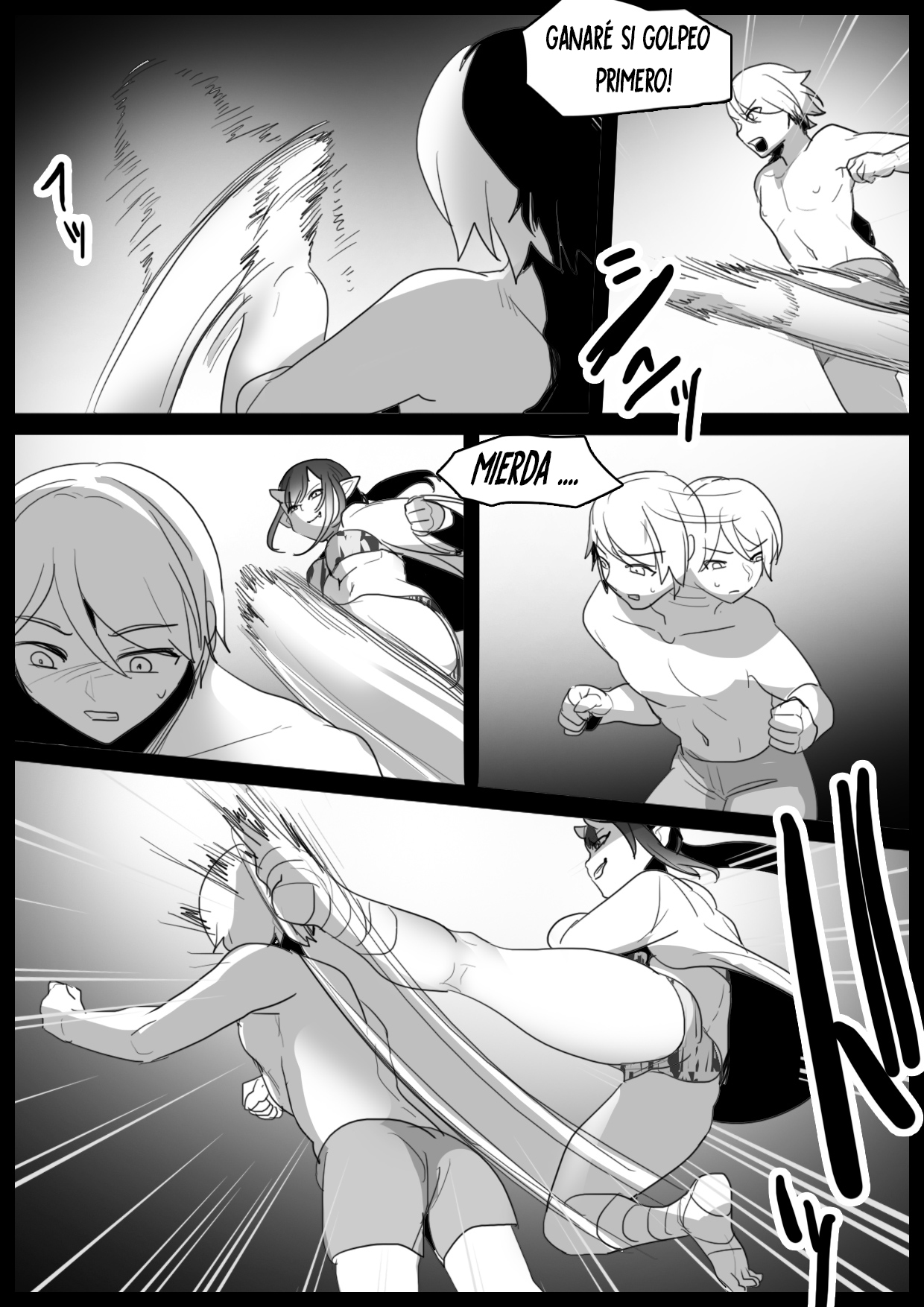Girls Beat! vs Laila  ESP page 3 full