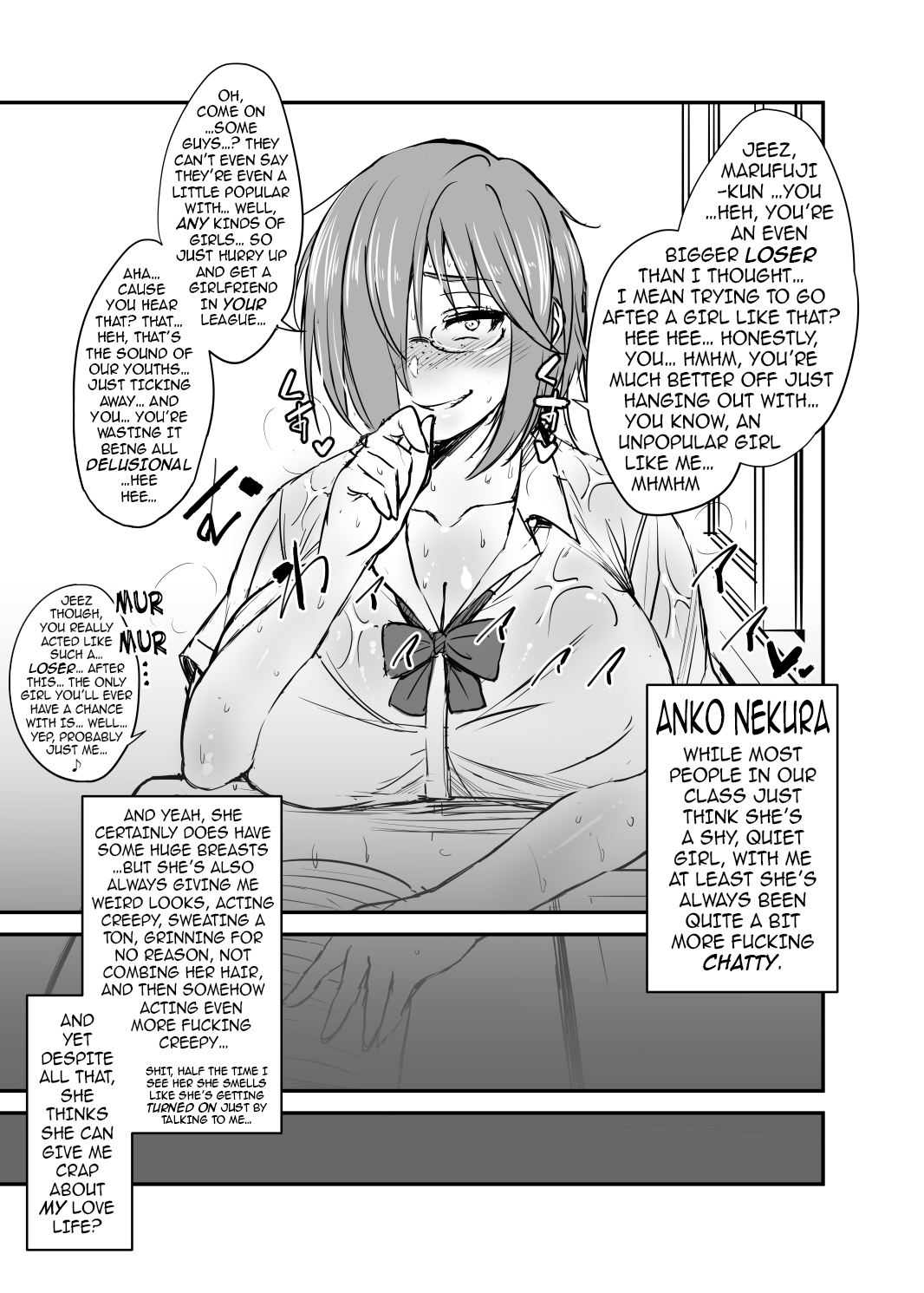 Nekura Megane ♀ | The Creepy Glasses Girl page 2 full