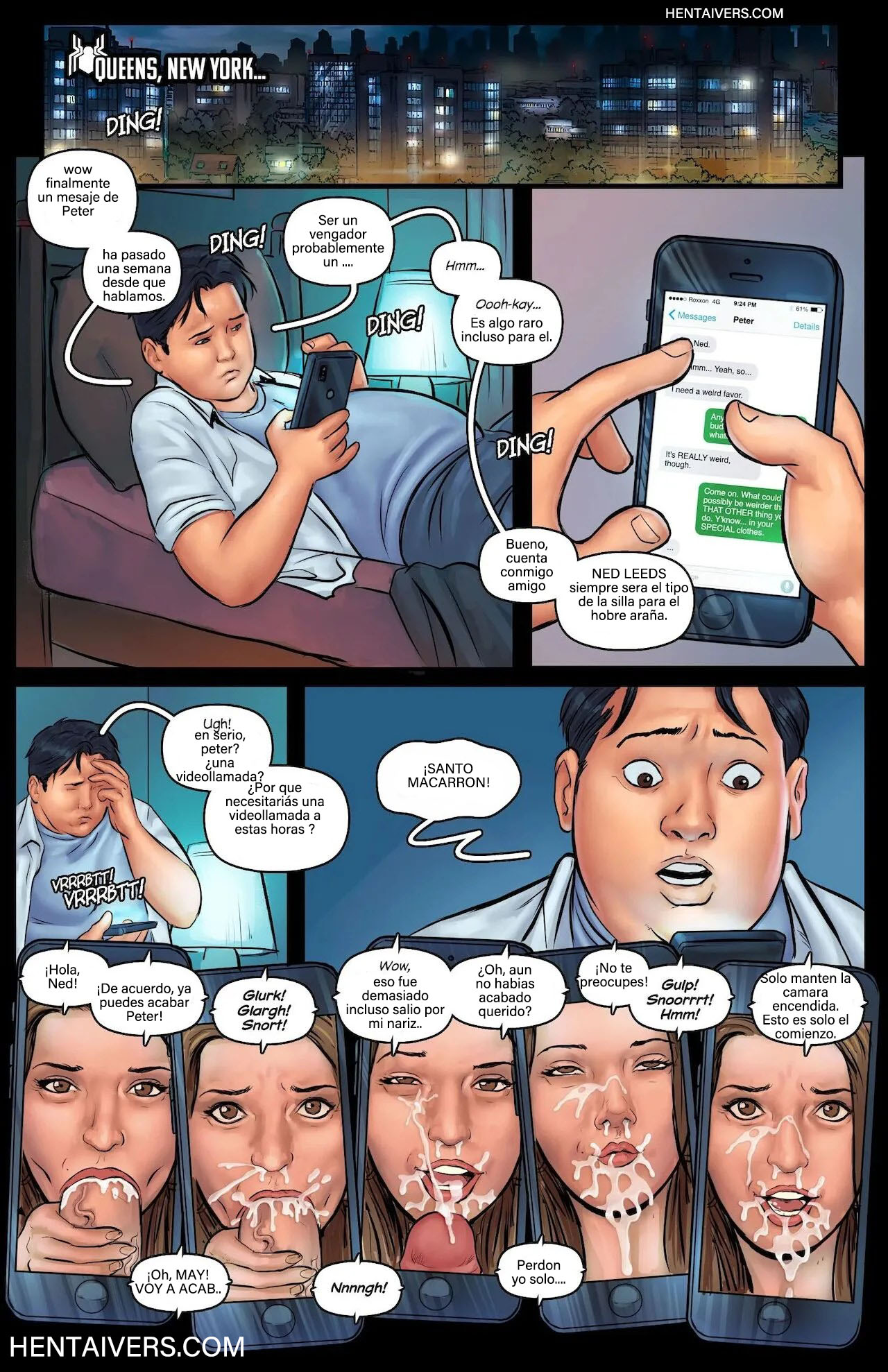 spiderman aunt coming page 3 full