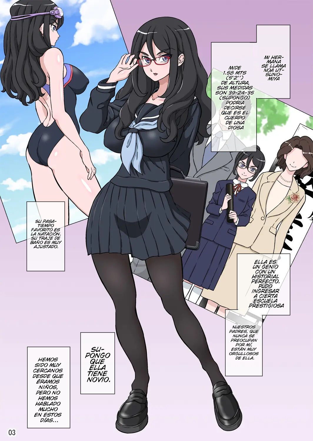 Boku no Nee-chan wa Chouzetsu Kami BODY Tensai Chijo page 4 full