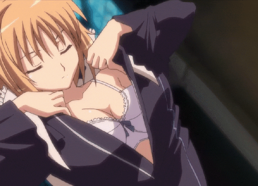 Animated Undressing part 7 - Seikon no Qwaser page 2 full