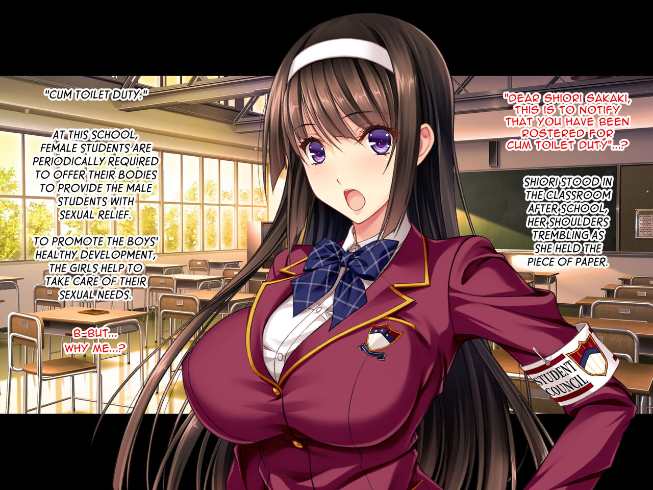 Seitokaichou Anal Kairaku Ochi ~Kanpeki Ojousama ga Ketsu Maso Benjo Touban ni~ | Student Council President's Anal Pleasure Corruption ~A Distinguished Young Lady's Masochistic Anal Cum Toilet Duty~   Sala page 2 full