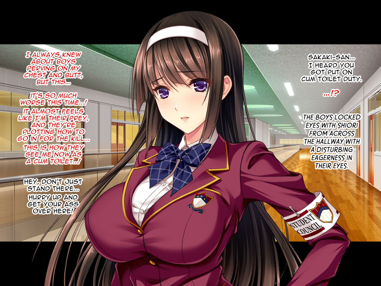 Seitokaichou Anal Kairaku Ochi ~Kanpeki Ojousama ga Ketsu Maso Benjo Touban ni~ | Student Council President's Anal Pleasure Corruption ~A Distinguished Young Lady's Masochistic Anal Cum Toilet Duty~   Sala page 4 full