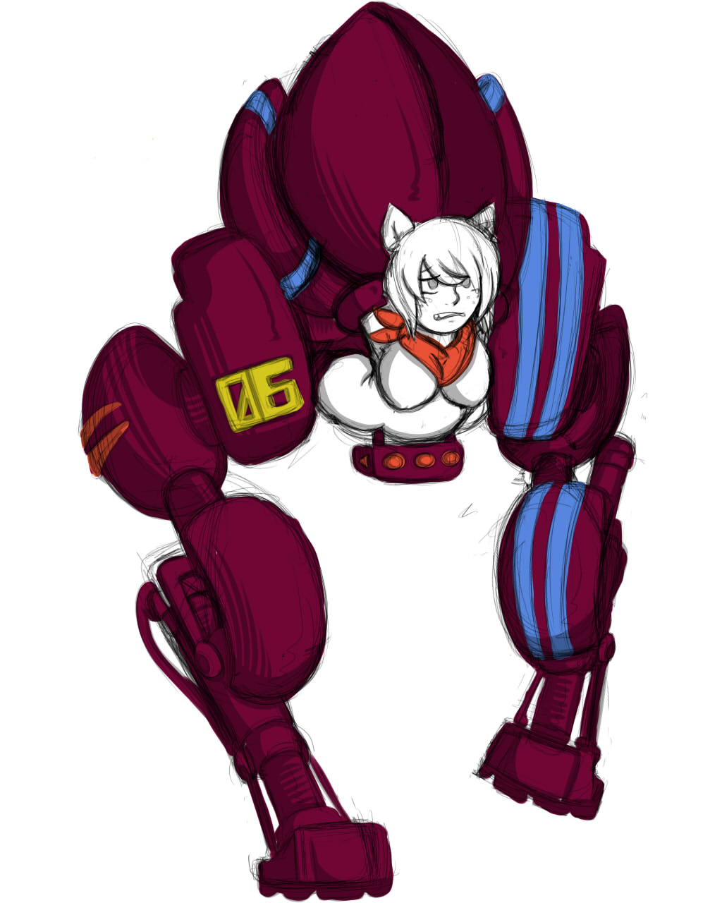 Mecha Girl Collection by Ponyfox page 8 full