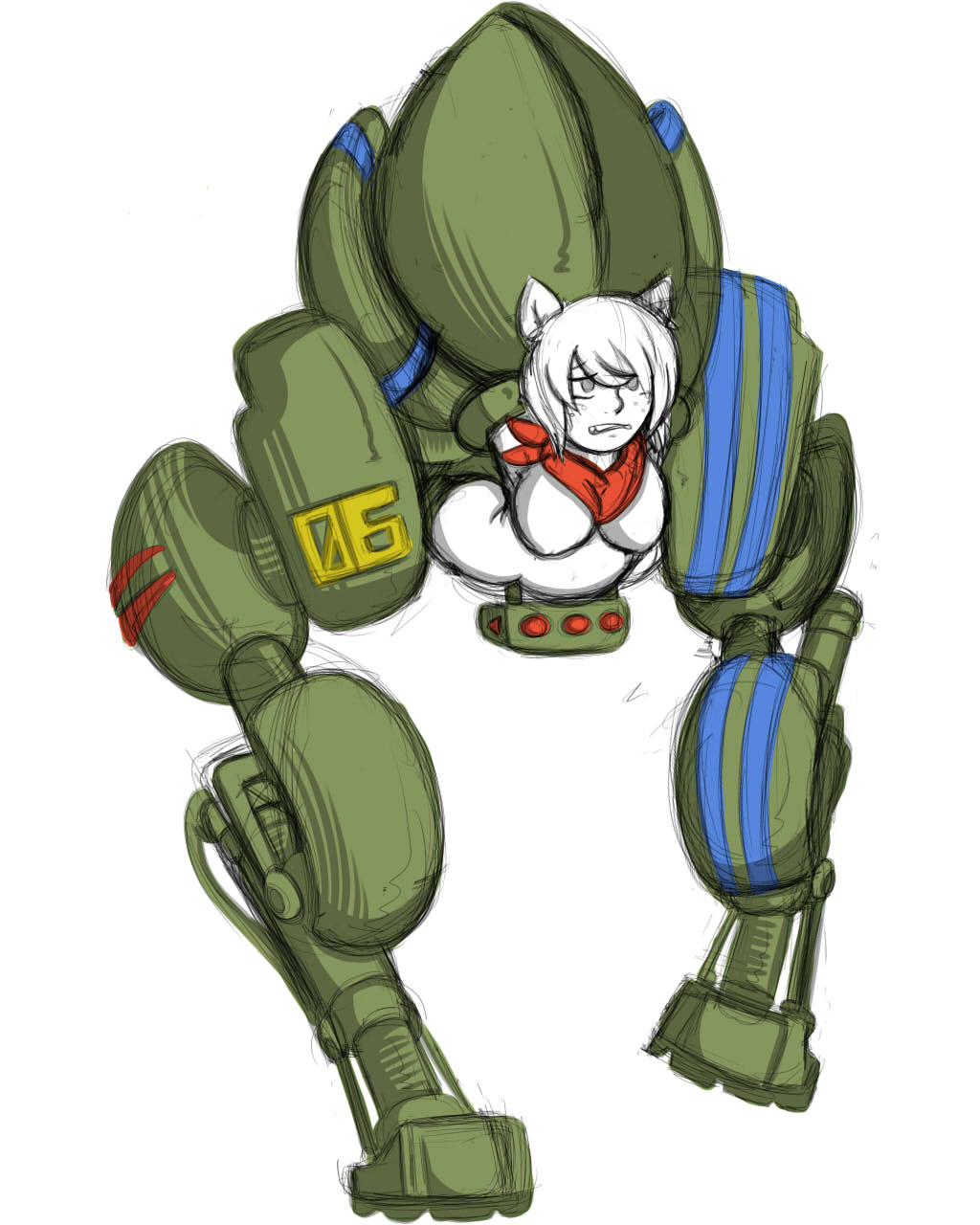 Mecha Girl Collection by Ponyfox page 9 full