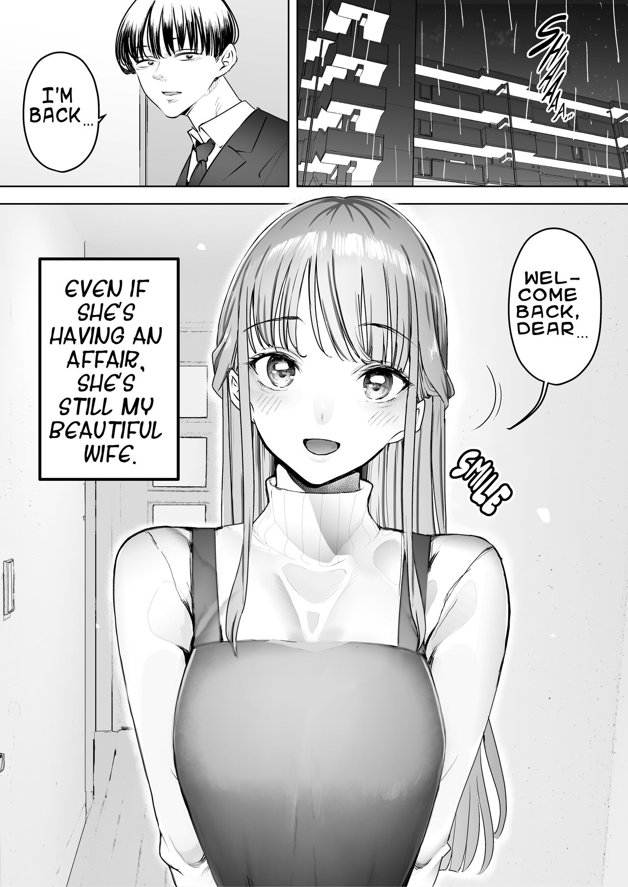 Boku wa Tsuma ga Netorare Nando mo Ikasareru Sugata o Mitsuzuketa. 3 | I Kept Watching While A Man Made My Wife Cum Over And Over 3 page 4 full