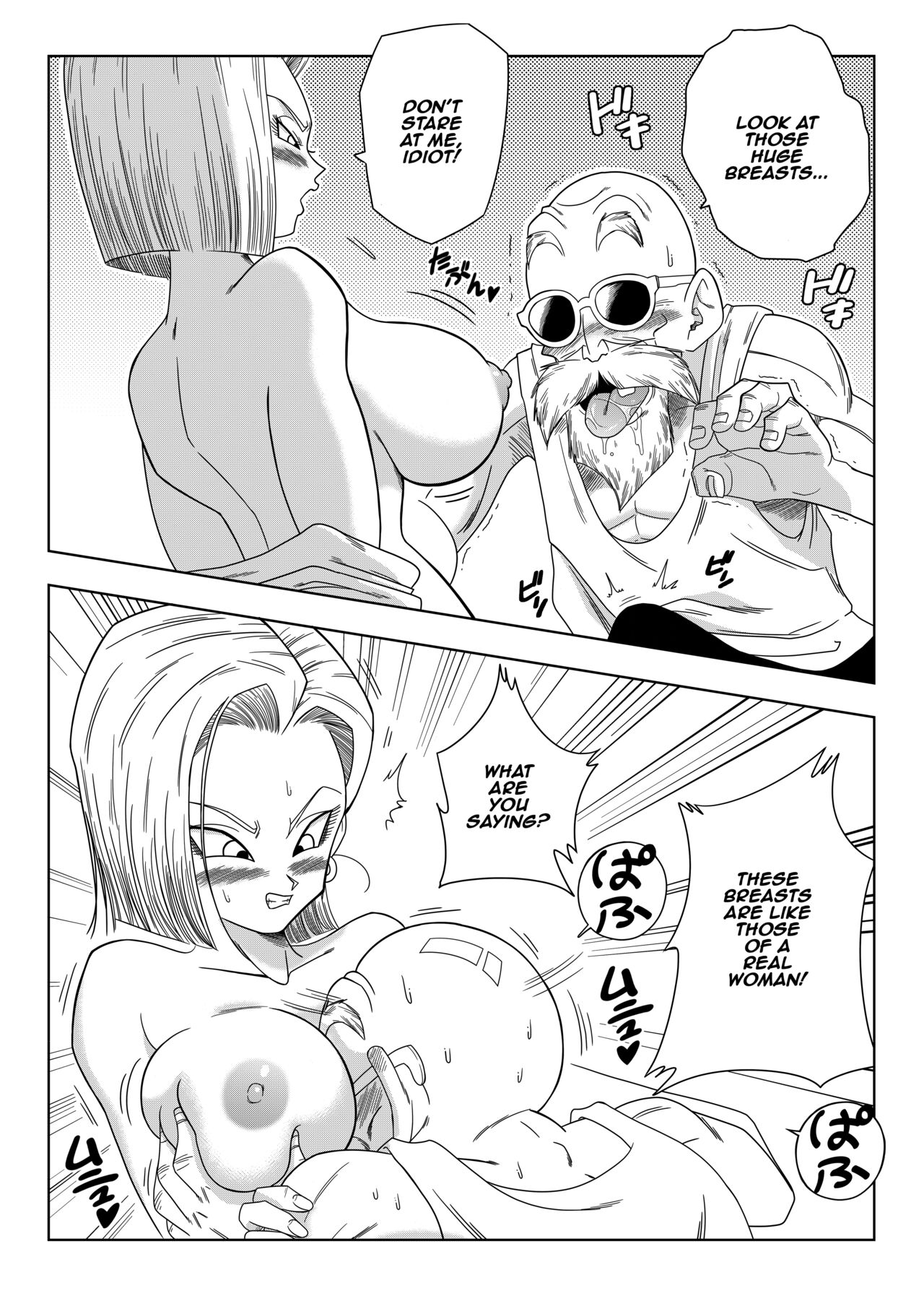 Android 18 vs Master Roshi page 7 full