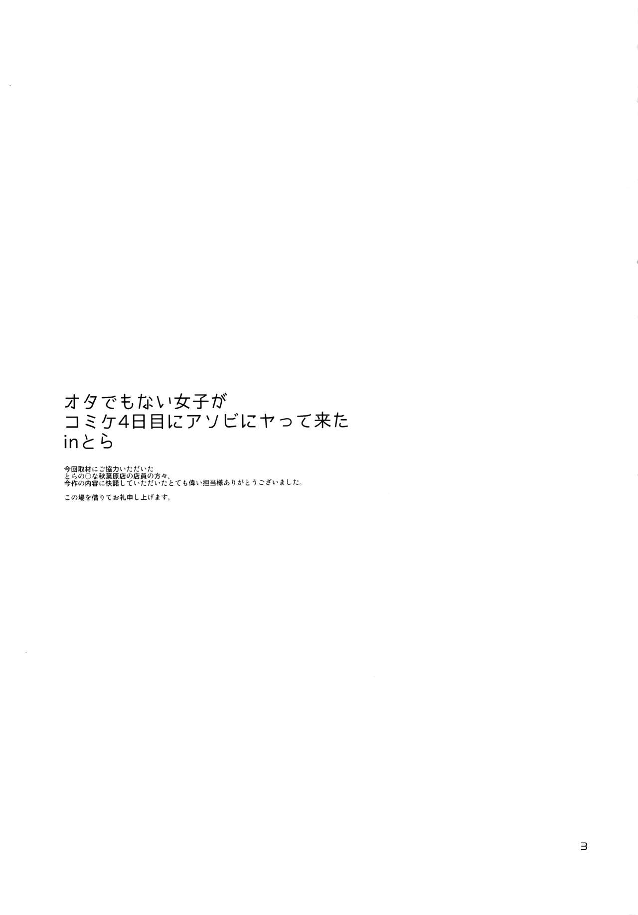 Ota demo Nai Joshi ga Comiket 4-kkame ni Asobi ni Yattekita in Tora page 2 full