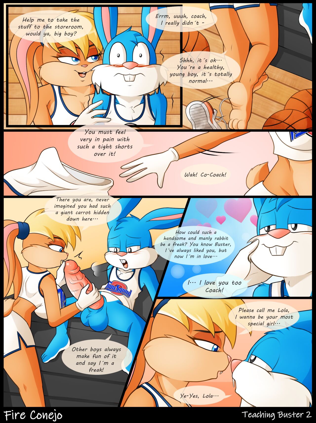 FireConejo - Teaching Buster page 3 full