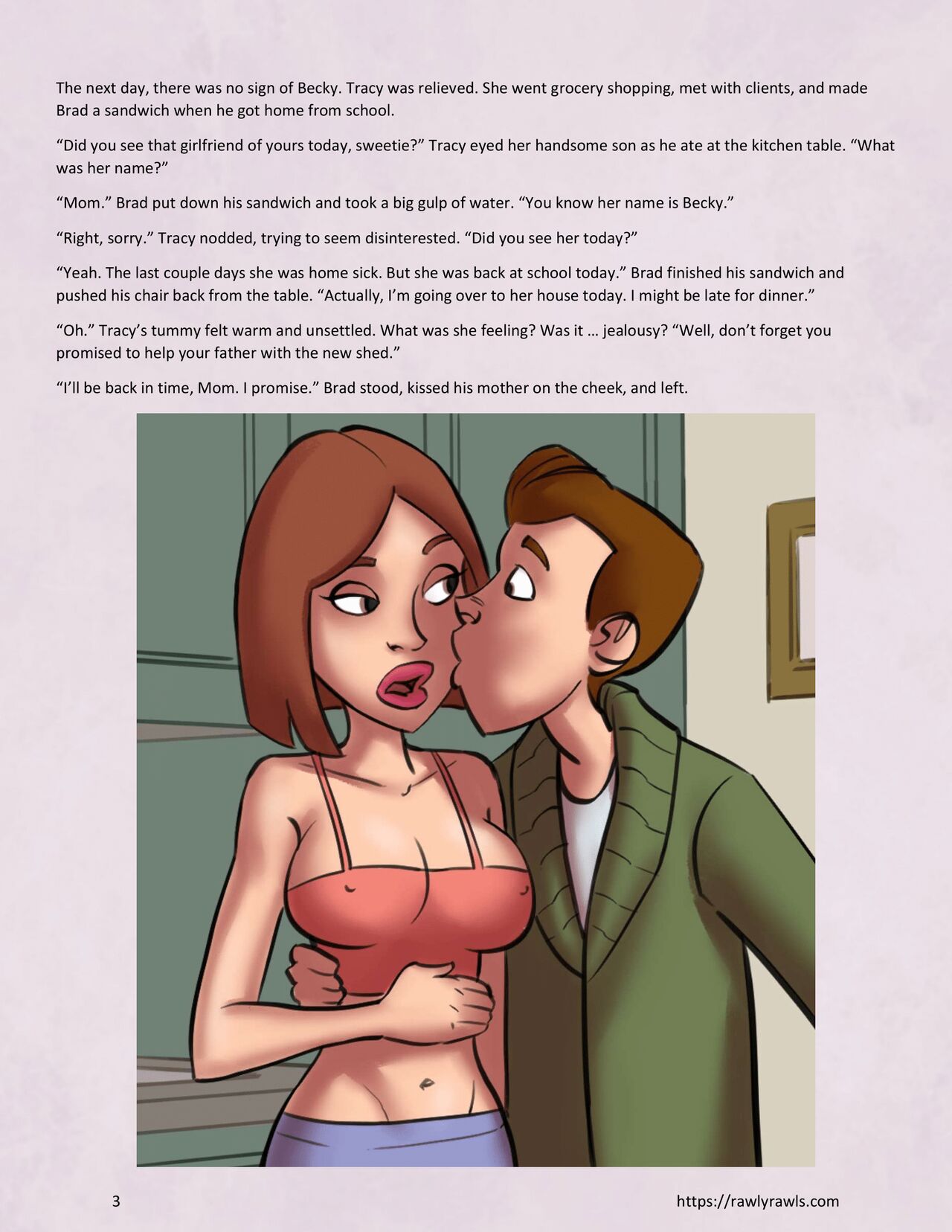 The Jealous Girlfriend Chapter 4: Rawly Rawls Fiction page 3 full