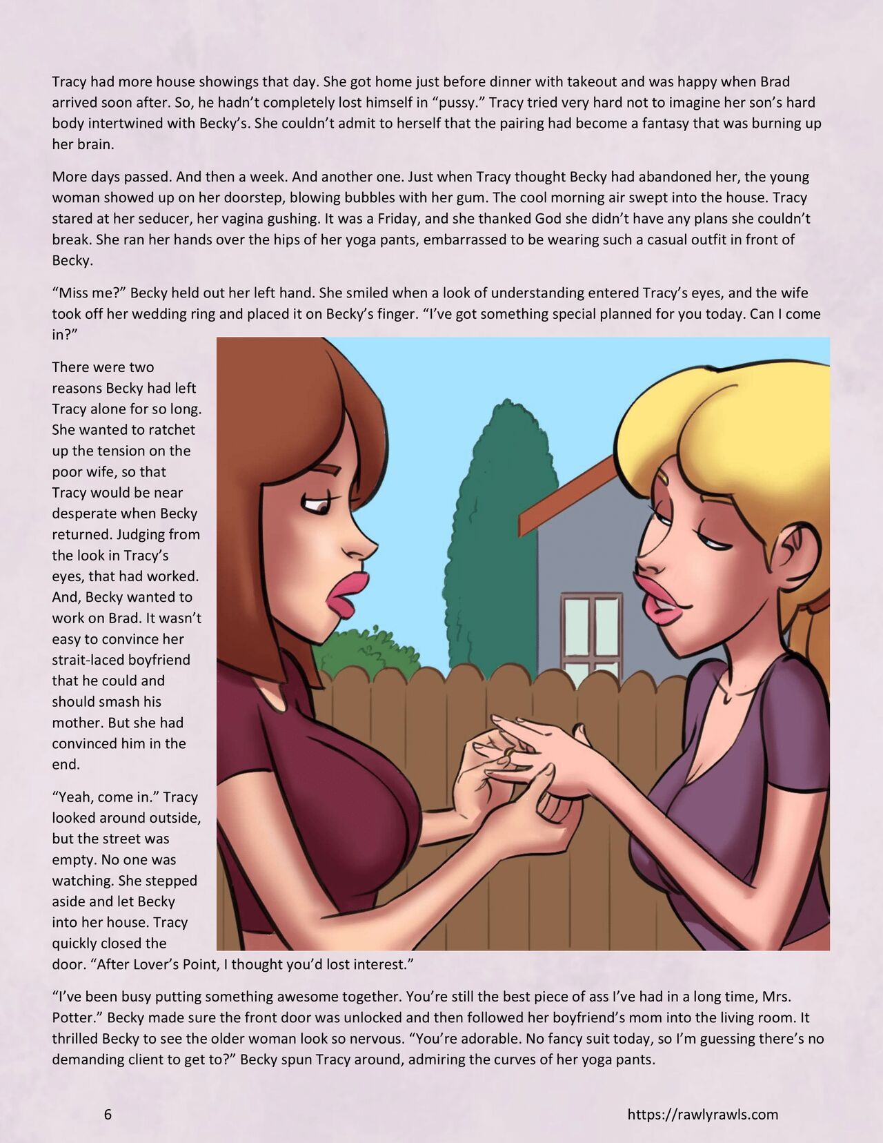 The Jealous Girlfriend Chapter 4: Rawly Rawls Fiction page 6 full