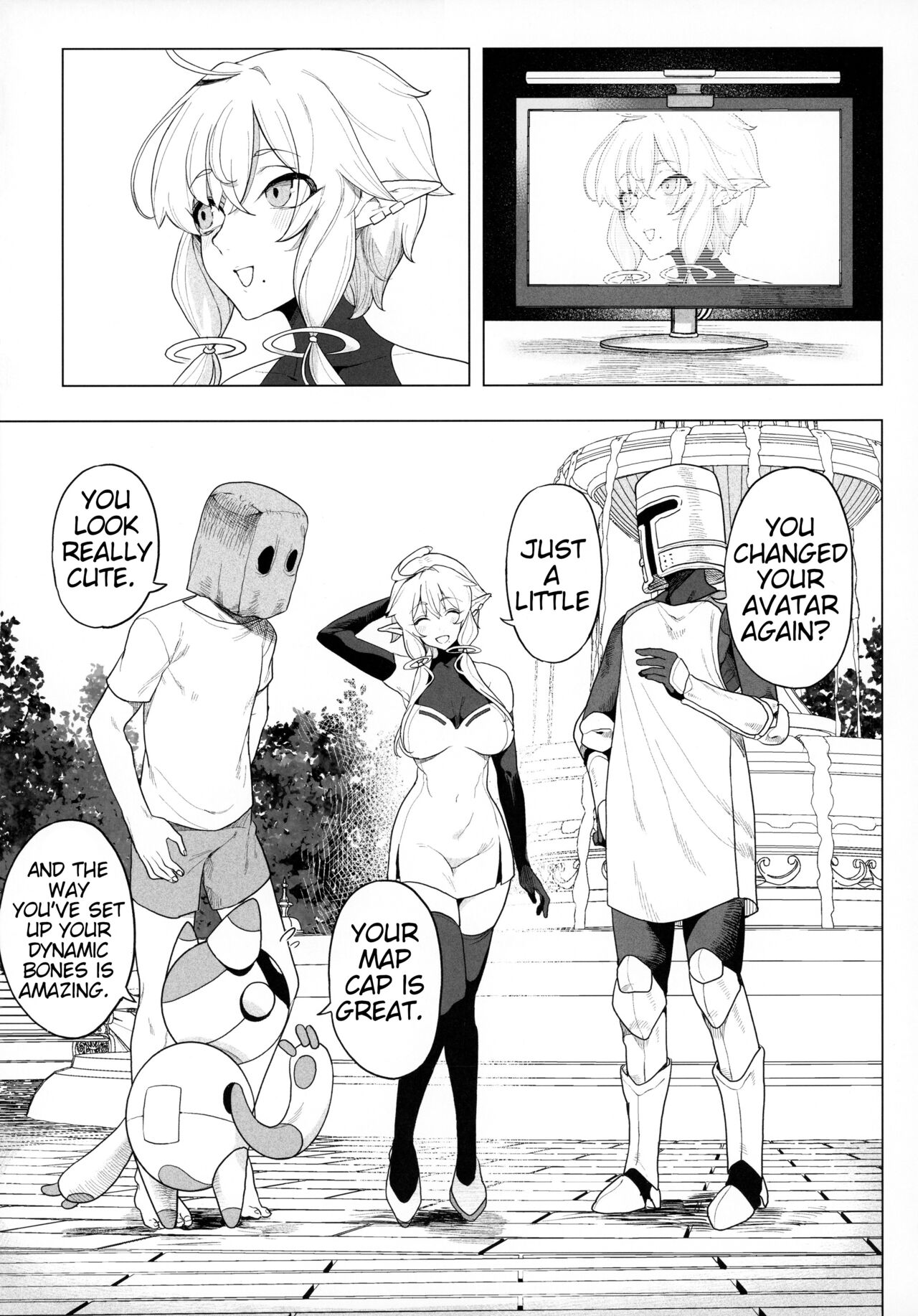 Denno Kanki - Kasou Kuukan de Ochiru Shoujo |  Cyberbrain Sex Princess - A Girl Who Gets Fucked in Virtual Reality page 6 full