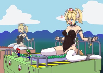 Bowsette Minigame and Birthday Inflation cover