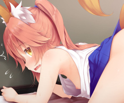 運動後のロリ玉藻ちゃん