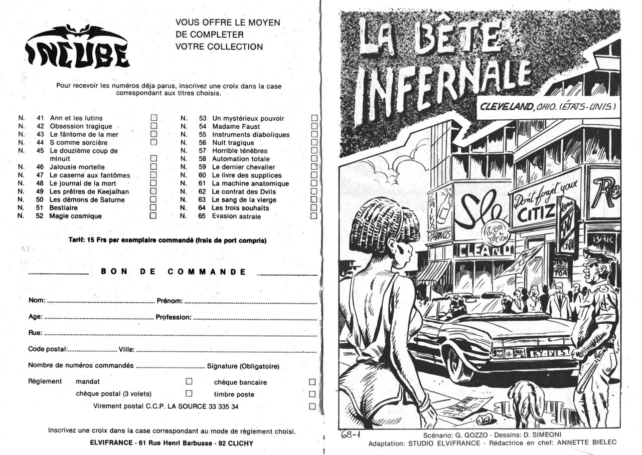 Incube 066 - La bête infernale page 5 full