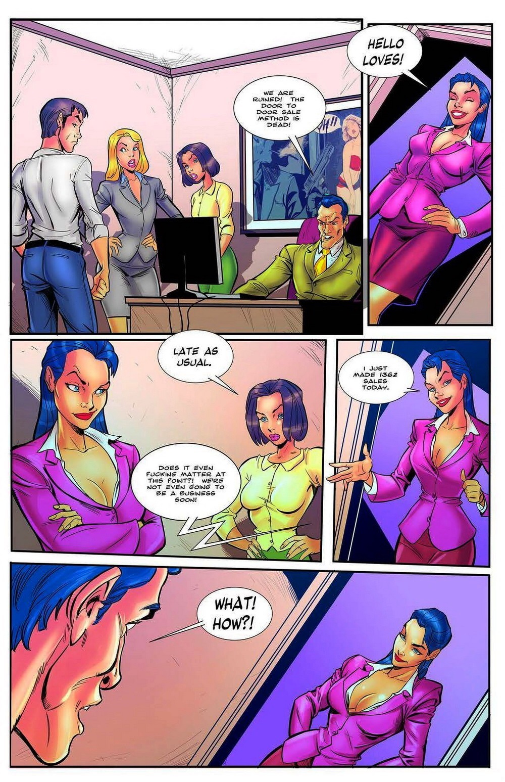 BotComics - Door to door page 3 full