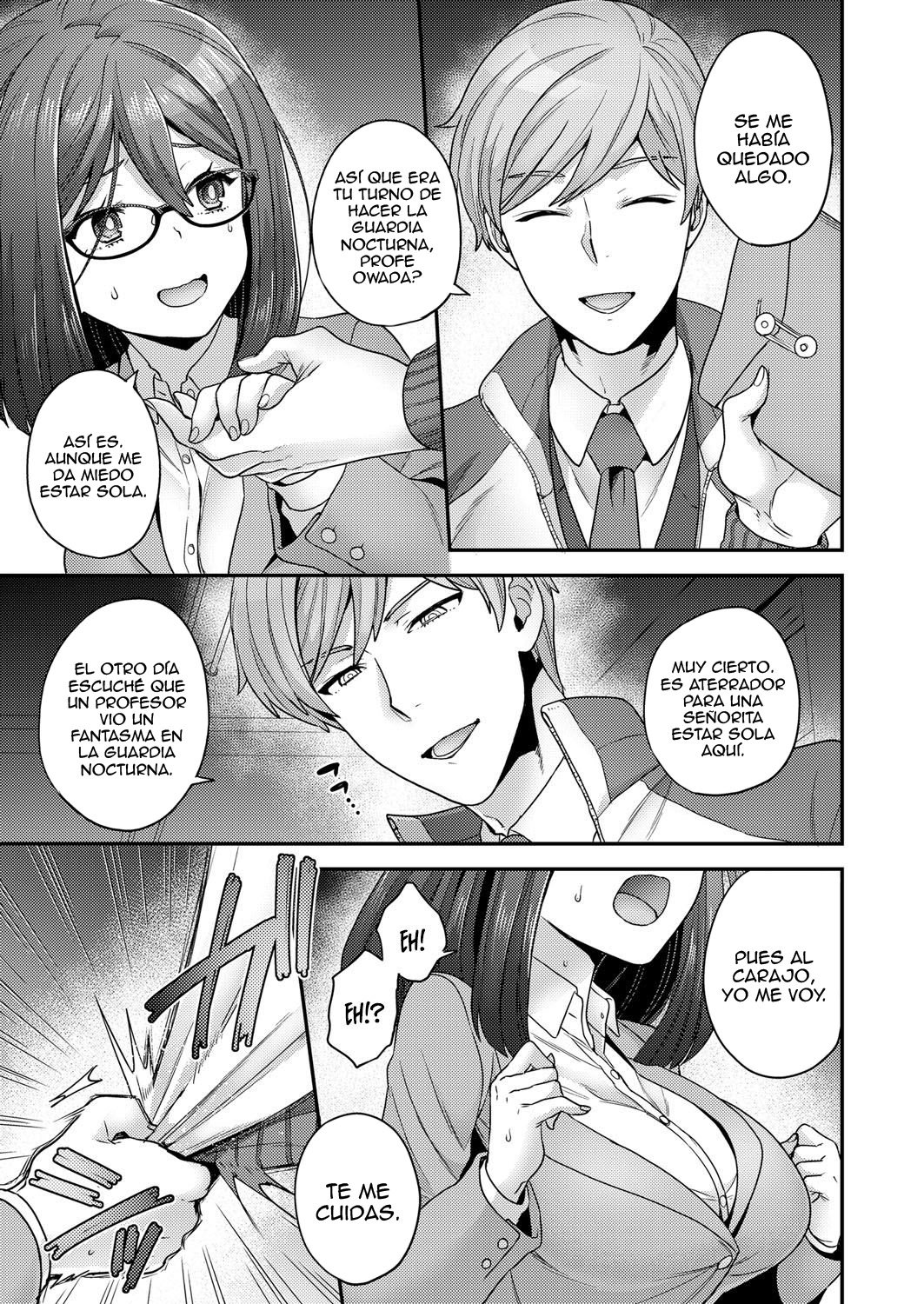 Himitsu no Shukuchoku Touban | Vigilancia Nocturna Secreta page 3 full