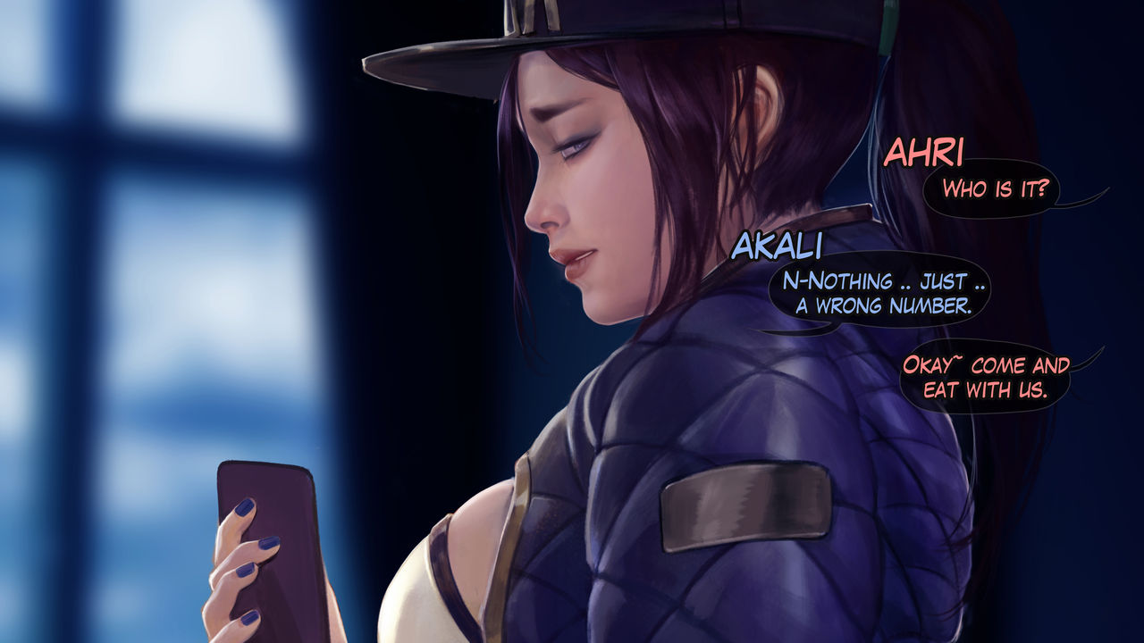 In the subway - KDA Akali page 10 full