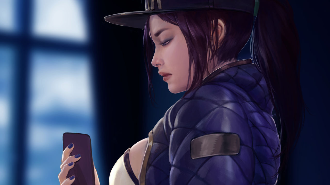 In the subway - KDA Akali page 2 full