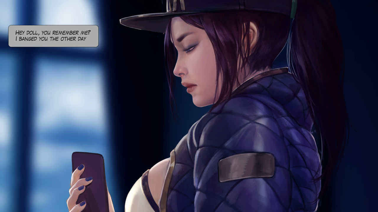 In the subway - KDA Akali page 3 full