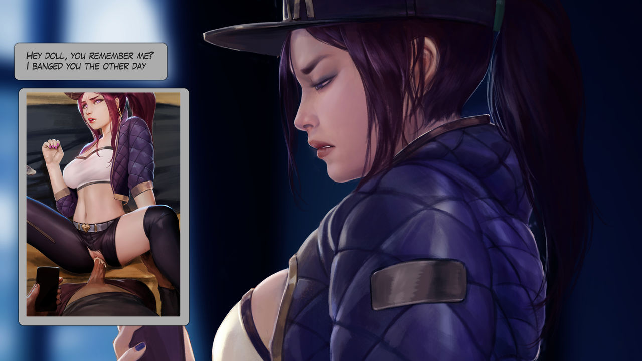 In the subway - KDA Akali page 4 full