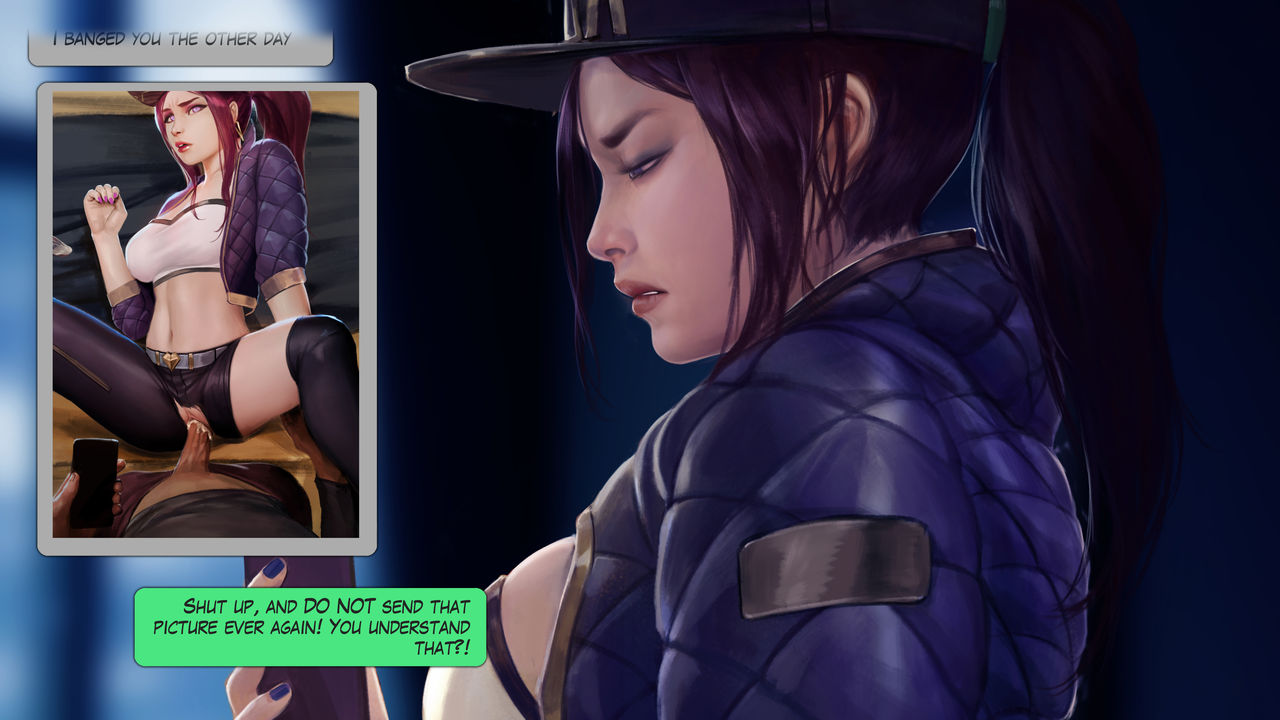 In the subway - KDA Akali page 5 full
