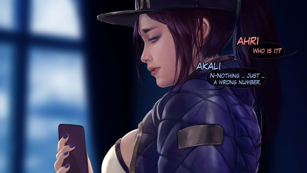 In the subway - KDA Akali page 9 full